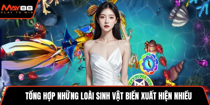 Tổng hợp những loài sinh vật biển xuất hiện nhiều